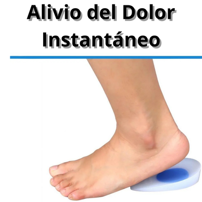 ComfortHeel™ 2.0 | Taloneras de Gel Ortopédicas para Alivio Instantáneo del Dolor